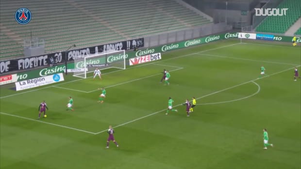 Moise Kean's superb finish against Saint-Etienne in Ligue 1